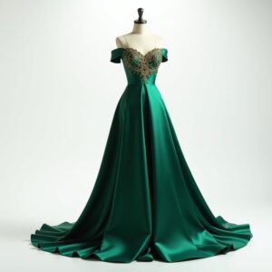 Emerald Grace Gown