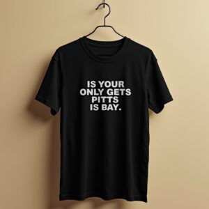 Black Graphic Crewneck T-Shirt