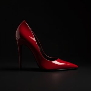 Bold Red Patent Leather Heels