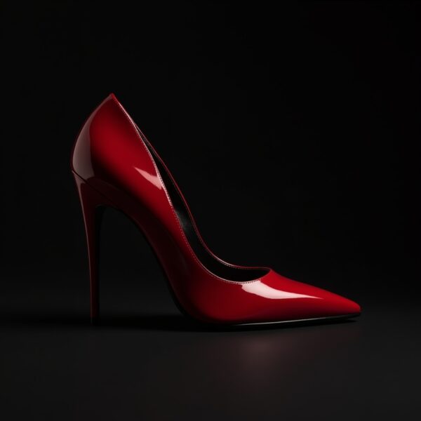 Bold Red Patent Leather Heels